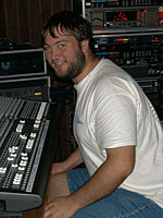 Dave on the Sound board