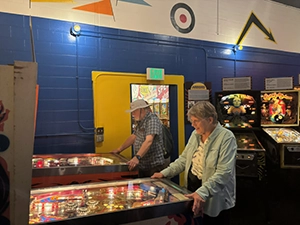Pinball, Steve and Maggie