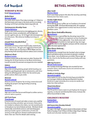 Bethel Ministry Guide
